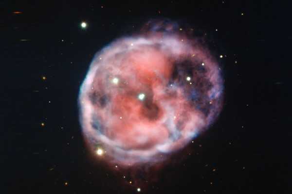 Captured In Astounding Detail By Esos Very Large Telescope Vlt The Eerie Skull Nebula Is Showcased I