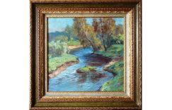 River By Czeslaw Znamierowski Thumbnail