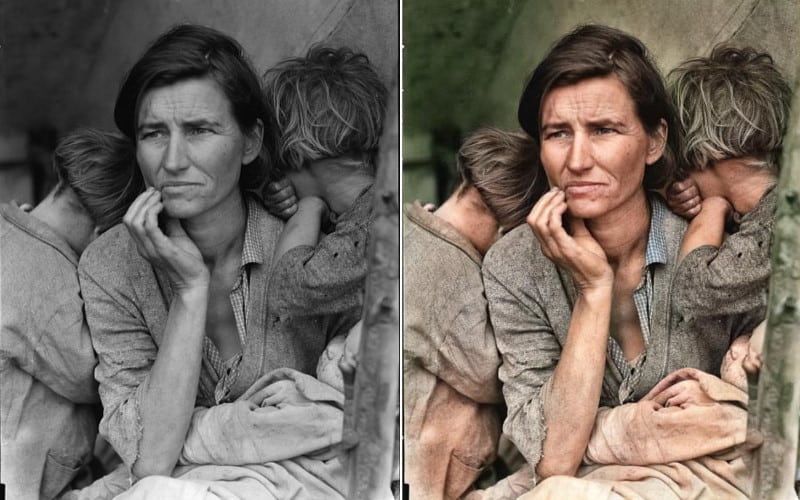 colorize old image