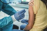 Doctor Gives Vaccine