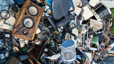 Electronic Scrap Electronic And Office Parts For Recycling Technology Industrial Electrical Equipmen