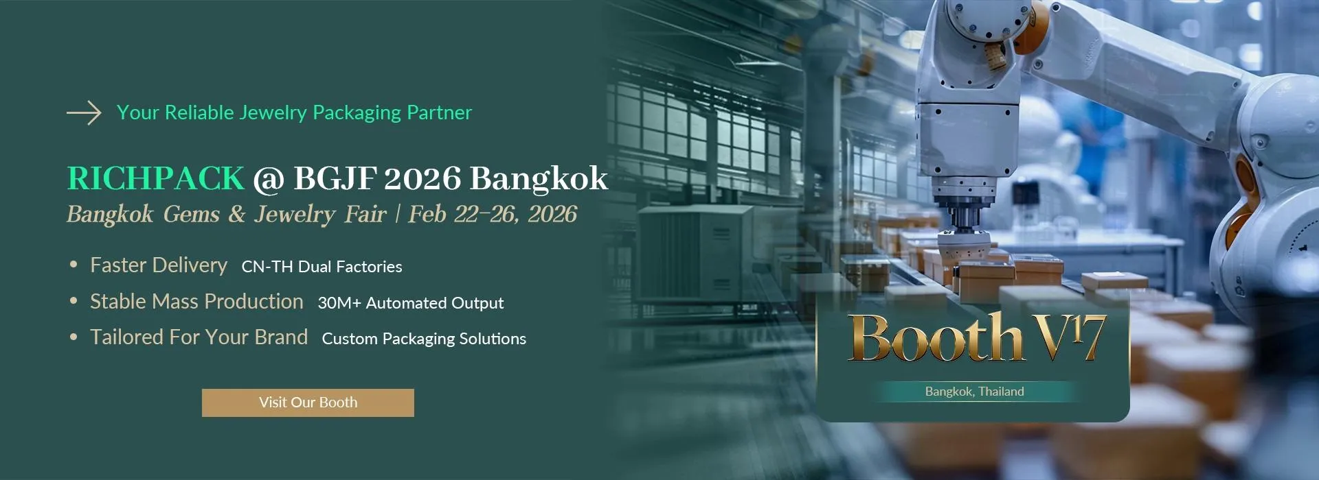 Richpack at 73rd Bangkok Gems & Jewelry Fair