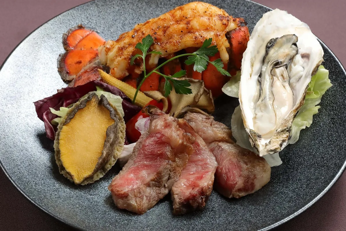 豪华食材的主菜