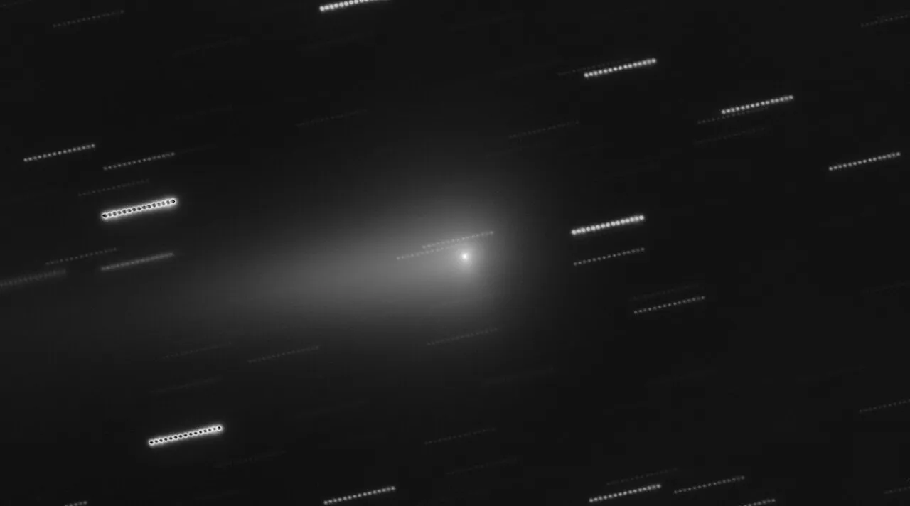 星际彗星 3I/ATLAS。Credit: ESO/O. Hainaut