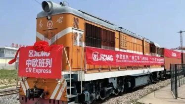 中欧班列”江苏号“ 畅通经贸新通道